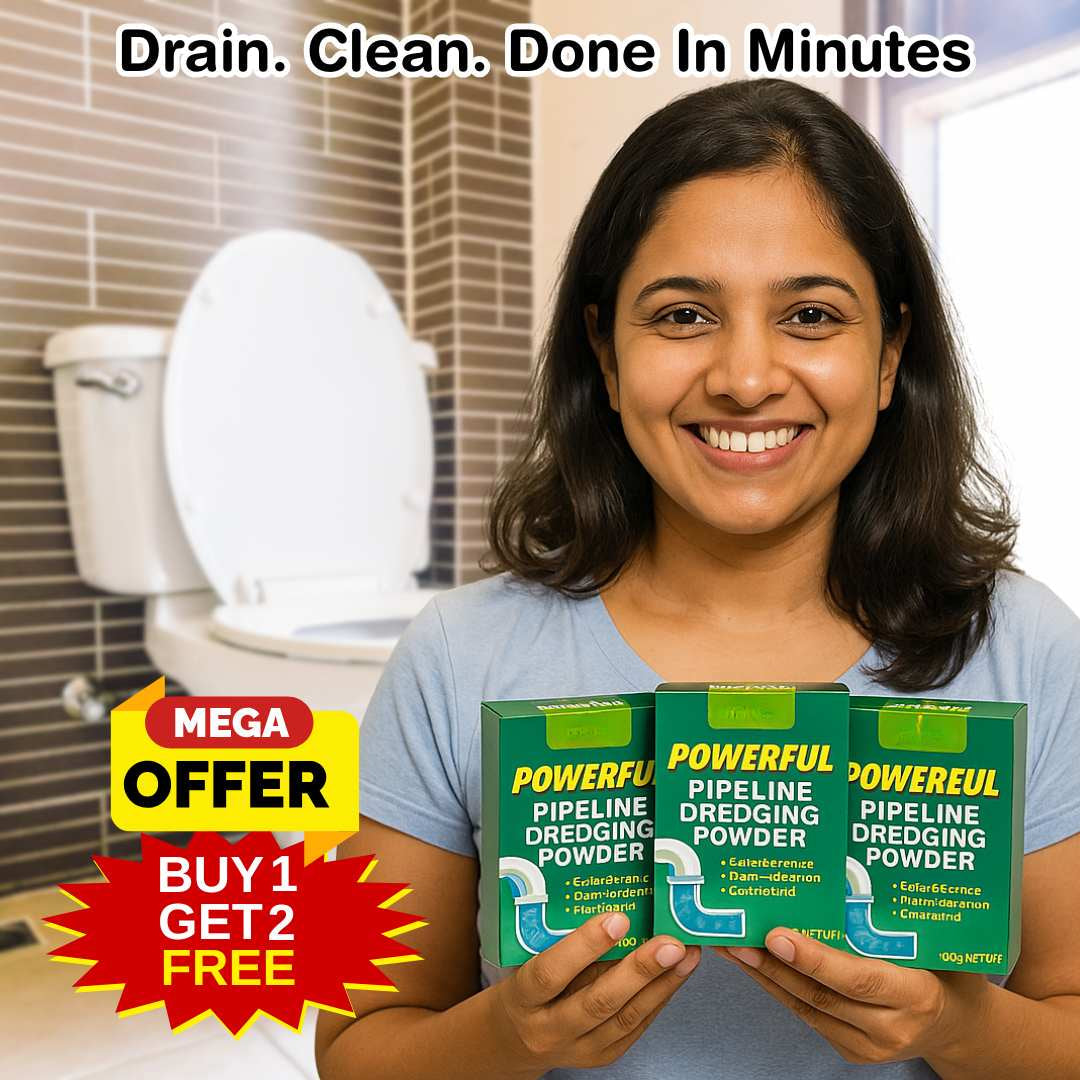 Toilet And Pipeline cleaning Powder | BUY 1 GET 1 FREE