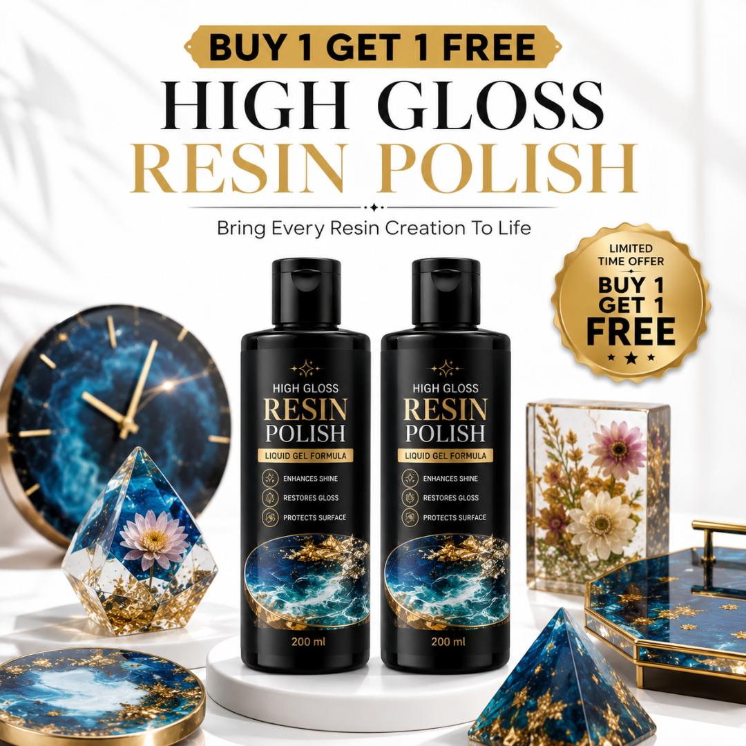 High Gloss Resin Polish – Restore Brilliant Shine To Every Resin Creation