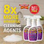 Kitchen Cleaner+ | Instant Shine | Removes Oil, Stain, Grease | BUY 1 GET 1 FREE