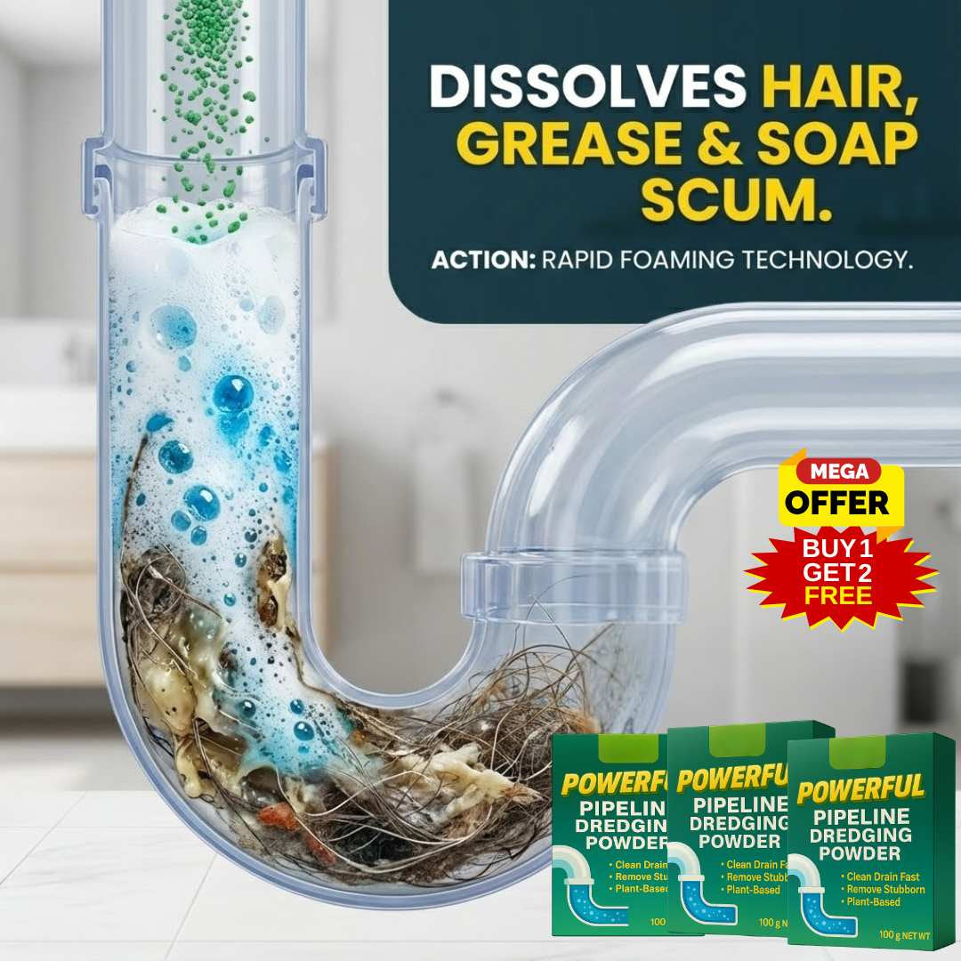 Toilet And Pipeline cleaning Powder | BUY 1 GET 1 FREE