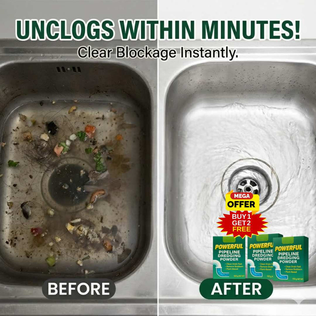 Toilet And Pipeline cleaning Powder | BUY 1 GET 1 FREE
