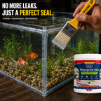 Waterproof Transparent Glue with Brush - 500g