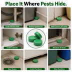 Rodent Control & Pest Repellent Tablets – 12 Pack | Rat & Mouse Protection
