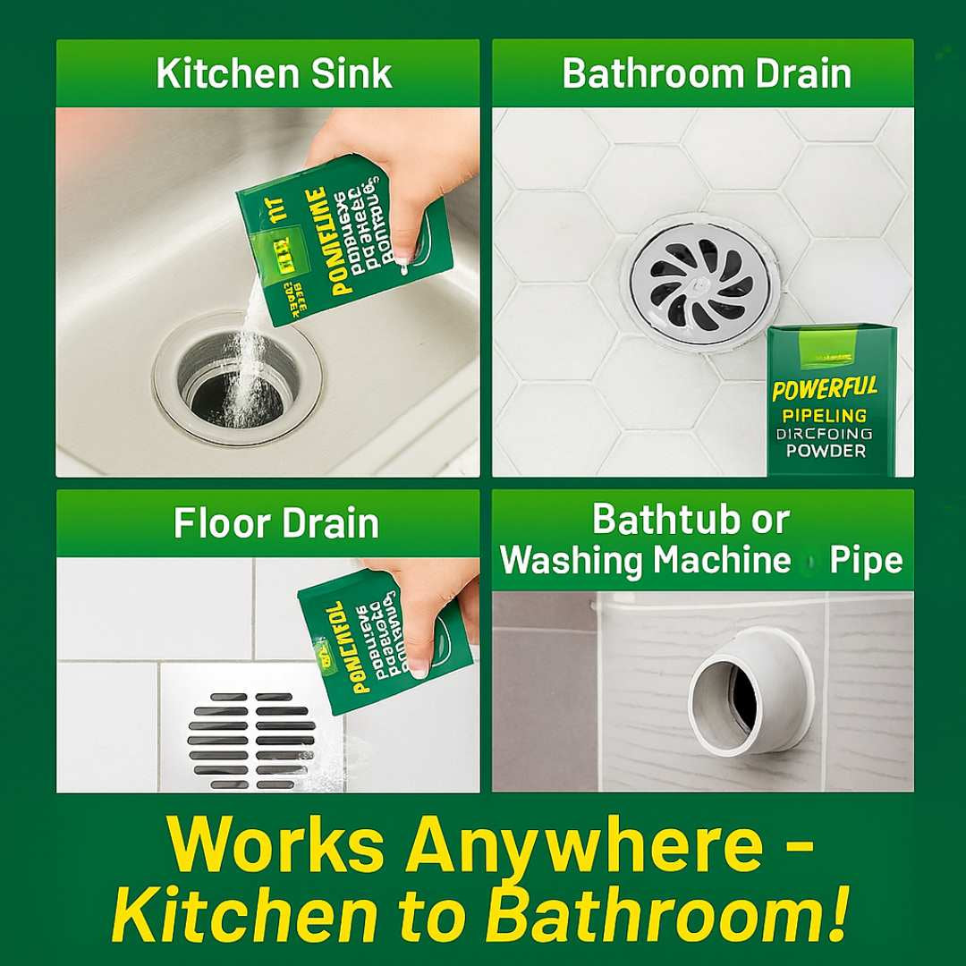 Toilet And Pipeline cleaning Powder | BUY 1 GET 1 FREE