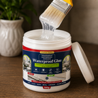 Waterproof Transparent Glue with Brush - 500g